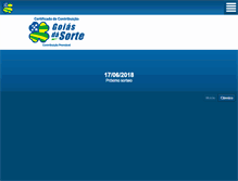 Tablet Screenshot of goiasdasorte.com.br